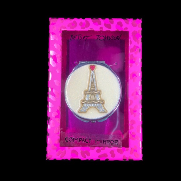 Betsey Johnson Eiffel Tower Compact Mirror - Picture 4 of 15